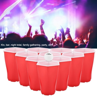 Red Cup,Hexcup Beer Pong red Beer Pong Party Red Cup Luxury Finish