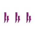 thumbnail image 3 of kurtrusly 2pcs/set Quick-drying And Elastic Slouch Socks Fit For All Feet Shape Extra Polyester Smooth Surface Soft Texture Purple 3Set, 3 of 6