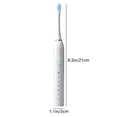 thumbnail image 4 of TIMIFIS Electric Toothbrush Toothbrush Toothbrush with 8 Brush Heads 6-Speed Timer Toothbrush Ipx7 with Charging Base Sonicare Toothbrush, 4 of 8