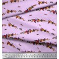 thumbnail image 3 of Soimoi Georgette Viscose Fabric Colorful Bird Decor Fabric Printed Yard 42 Inch Wide, 3 of 3