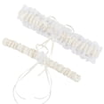 thumbnail image 1 of XZNGL White Garters for Bride 2 Pieces, Wedding Garter for Bride Elasticity Lace Garter, Wedding Garter Set for Bride, 1 of 1