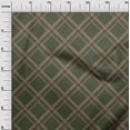 thumbnail image 2 of oneOone Georgette Viscose Fabric Tartan Check Decor Fabric Printed BTY 42 Inch Wide, 2 of 4