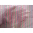 thumbnail image 3 of oneOone Cotton Silk Fabric Multicolor Stripe Printed Fabric 1 Yard 42 Inch Wide, 3 of 3