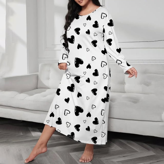 TopLLC Ensembles de Pyjama Ensembles de Détente pour Femmes, Vêtements de Nuit pour Femmes Pyjama Décontracté Long pour Femmes Tenue d'Intérieur Pyjamas Longues Chemises de Nuit