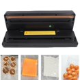 thumbnail image 1 of Vacuum Sealer Machine with Cutter, 120W Automatic Vacuum Air Food Sealer Compact Food Vacuum Sealing Preservation System Compact Food Sealing Machine for Home Kitchen, 1 of 7