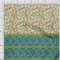 thumbnail image 1 of oneOone Polyester Lycra Fabric Geometric|Leaves & Floral Panel Print Fabric By Yard 56 Inch Wide, 1 of 3