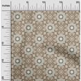 thumbnail image 2 of oneOone Viscose Chiffon Dusty Gray Fabric Asian Block Craft Projects Decor Fabric Printed By The Yard 42 Inch Wide, 2 of 4