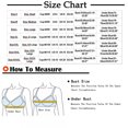 thumbnail image 3 of yoeyez Front Closure Bras for Women Button Comfortable Daisy Bras for Seniors Full Coverage No Underwire Bras with Back Support Lace Everyday Bras Green, 3 of 3