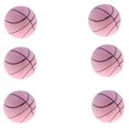 thumbnail image 2 of MesaSe Lot de 6 Balles Rebondissantes Balle Mini Ballon de Basketball Jouet Sensoriel Sans BPA Bleu, 2 of 7