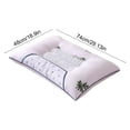 thumbnail image 3 of Pillows for Sleeping Polyester Material Soft Fluffy Comfortable Hotel Quality Design Suitable for Back Stomach and Side Sleeping Positions, 3 of 7