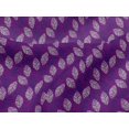 thumbnail image 4 of oneOone Viscose Jersey Fabric Leaves Block Printed Fabric 1 Yard 60 Inch Wide, 4 of 5