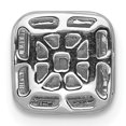 thumbnail image 3 of Diamond2Deal 14K White Gold 1/4ct. Diamond Square Cluster Pendant for Women, 3 of 4