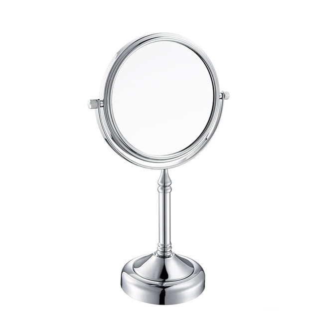 6inch/8inch Vanity Mirror With Lights Make-up Mirror Desktop Metal Double-sided Rotating Magnifying Vanity Mirror ,Widely Use