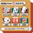 thumbnail image 2 of Aegis Adhesives - 2 &frac14;&rdquo; X &frac34;&rdquo; Direct Thermal Labels for Barcodes, Address, Perforated & Compatible with Rollo, Zebra, & Other, 2 of 9