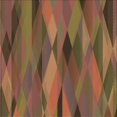 thumbnail image 1 of Ahgly Company Tapis d'Intérieur Lavable à la Machine, Carré, Transitionnel, Brun Pâle, Tapis de Zone, 5 Pieds Carré, 1 of 7