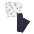 thumbnail image 2 of Ensemble 2 pièces avec legging George pour filles, 2 of 2