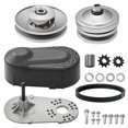 thumbnail image 1 of KFFKFF Drive Clutch, 2-8HP Engine, 2000 RPM High-Strength Drive Clutch with Asymmetric Designed Wheels & Robust Rubber Belt, Sturdy & Durable Clutch, 1 of 9