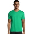 thumbnail image 1 of Hanes Mens Elevated Tee, XL, Kelly Green Triblend, 1 of 1