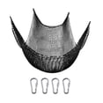 thumbnail image 3 of Lipstore Kids Playground Net Climbing Equipment Double Layers Black Treehouse Accessories 3m x 3m, 3 of 8
