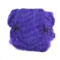 thumbnail image 1 of Halloween Spider Web With Spiders Stretchable Cobweb Horror Party Decoration, 1 of 5