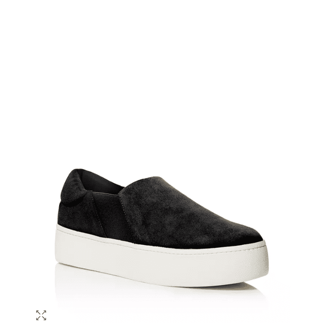 Vince Warren Platform Slip-on (6,5, Noir)