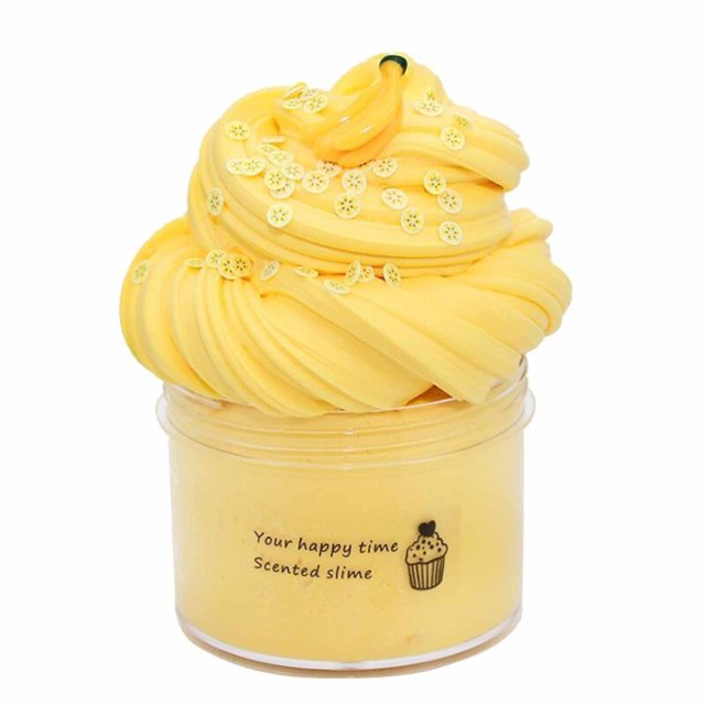 Slime Cotton Mud Stress Relief Kit, Fruit Scented Decompression Colour Clay, Parent-Youth Interactive Sensory Play Activity, Creative DIY Craft Educational Gifts