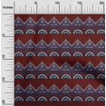 thumbnail image 1 of oneOone Silk Tabby Fabric Leaves & Floral Block Print Fabric BTY 42 Inch Wide, 1 of 4