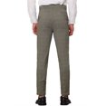 thumbnail image 3 of INSPIRE CHIC Plaid Pants for Men's Contrasting Colors Plaids Pattern Business Trousers 30 Dark Brown, 3 of 5
