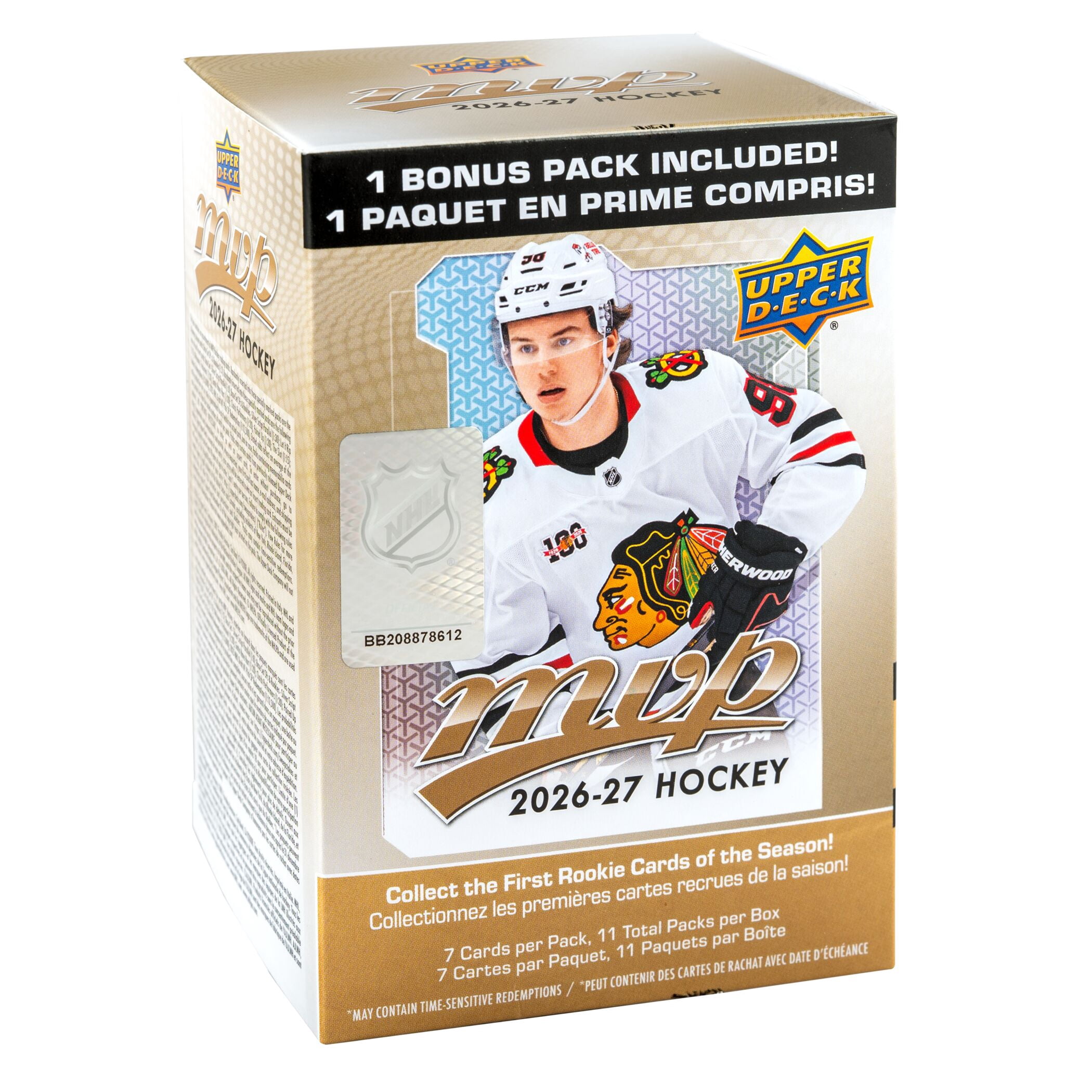 2026-27 Upper Deck MVP Hockey Trading Cards Value Box