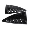 thumbnail image 4 of Vent Cover Trim, Widely Used  Durability Rear Window 1 Pair Window Louver Side Window Scoop Cover Cover Trim  For Car Exterior For Car Lovers, 4 of 8
