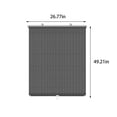 thumbnail image 3 of Automatic Retractable Car Sunshade Curtain, PVC Roll-Up Design with Suction Cups, 3 of 7