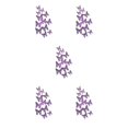 thumbnail image 3 of relayinert Decorative Butterflies Wall Stickers - Beautiful Addition To Home Multiple LK12 Purple 5Set, 3 of 6