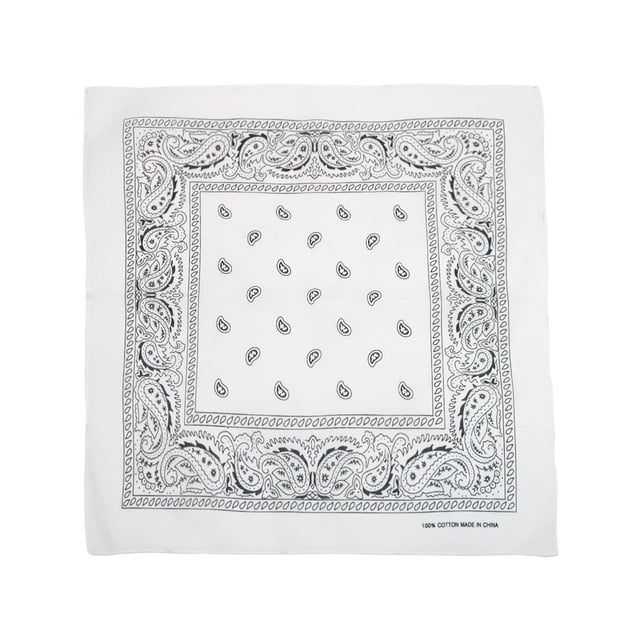 CTM® Classic Cotton Paisley Bandana - All-Purpose Function and Style