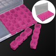 thumbnail image 1 of Gospire Small 28 Grids Box Clear Plastic Jewelry Craft Storage Container Painting Embroidery Diy Art Craft Accessory Organizer Case (Colorful),White Storage Case, 1 of 5
