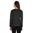 thumbnail image 4 of Inkmeso Solid Button Henley T-shirt For Womens Casual BasicLong SleeveTee T-shirts, 4 of 7