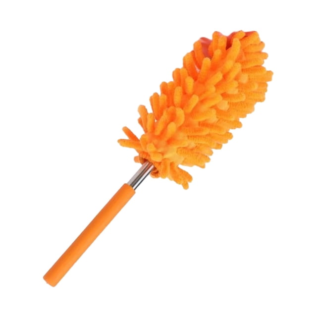 WHEANG Snowler Extendable Dusting Brush Multi Purpose Cleaning For Home And Car With Detachable And Washable Cloth Head