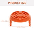 thumbnail image 2 of Nestingho 4Pcs Spool Cover Set ABS Orange Compatible for Trimmer Lawn Care, 2 of 8