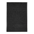 thumbnail image 2 of Polypropylene Rubber Door Mat, Solid Black Non Slip Entryway Rug with Tough Loop Fiber, Dirt and Mud Scraper, Waterproof Indoor Outdoor Front Door Doormat, 2 of 5