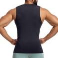 thumbnail image 4 of Yuyuzo Workout Tank Tops for Men Round Neck Slim Fitted Quick Drying Sleeveless Athletic Muscle T Shirts, 4 of 6
