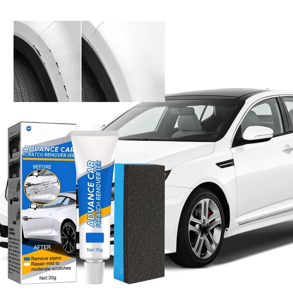 Seyotauo Pâte pour Enlever les Éraflures de Voiture, Trousse de Cire d'Étanchéité Hydrophobe et de Polissage, Mélange Carnauba avec Protection UV, pour l'Esthétique Automobile et la Restauration de Peinture