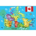 thumbnail image 4 of Masterpieces Puzzle Company Educational - Canada Map 36 Piece Floor Jigsaw Puzzle, 4 of 5