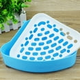 thumbnail image 3 of Triangle Potty Trainer Corner Litter Toilet for Small Animal Hamster Gerbil Bunny Chinchilla Guinea Pig Ferret Size Small (Random Color & Style), 3 of 6