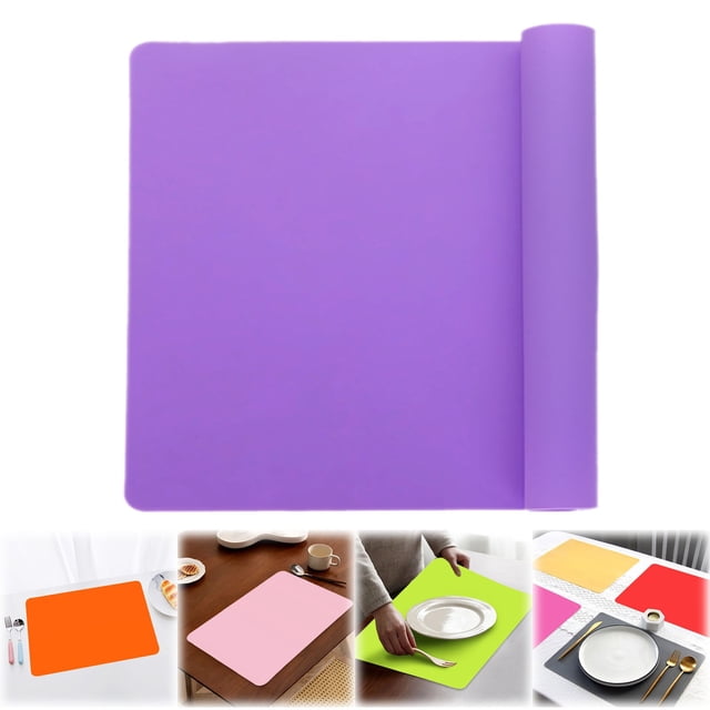 Silicone Mat for Kitchen Counter Heat Resistant Countertop Protector Non Slip Waterproof Under Appliance Mat for Microwave Air Fryer Coffee Maker Dish Drying Placemat