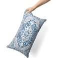 thumbnail image 3 of Light Blue Boho Throw Pillow Covers Set of 2 Monaco Rug Carpet Double Sided Pattern Cotton Soft Pillow Case Cushion Cover Pillowcase for Garden Couch Sofa Bed Decorative 12x20 inch, 3 of 5