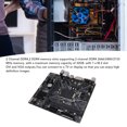 thumbnail image 4 of M ATX Computer Motherboard, Serial ATA III Gaming Motherboard LGA 1151 2 Channel DDR4  for Celeron, 4 of 7