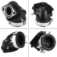 thumbnail image 2 of Intake Manifold Boot, Carburetor Boot Joint Exquisite Workmanship Oil Resistant Stable Durable High Reliability  For GY6 125CC 150CC, 2 of 8