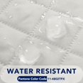thumbnail image 4 of 2024 Reversible Quilted Sofa Cover  Water Resistant Slipcover Furniture Protector  Washable Couch Cover with Non Slip Foam and Elastic Straps for Kids  Dogs  Pets (Small  Pink/Beige), 4 of 7