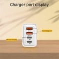 thumbnail image 4 of UsRHHA 2 in 1 GaN Charger, 120W Fast Charger Module with 4 Ports, Portable Wall Plug for Phone Tablet Laptop Travel, 4 of 5