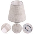 thumbnail image 3 of 1pc Cloth Lampshade Lamp Cover Chandelier Wall Lamp Accessory Lamp Dust Cover, 3 of 8