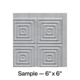 thumbnail image 1 of Fasade Miniquattro Decorative Vinyl Backsplash Panel Sample 6x6 Inch Cashmere, 1 of 5